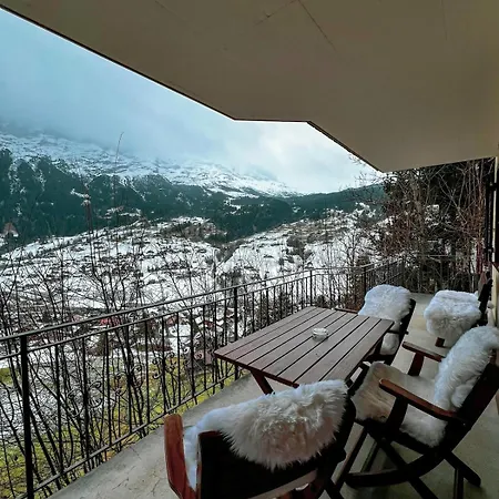 아파트 Aphrodite West Magnificent Eiger View